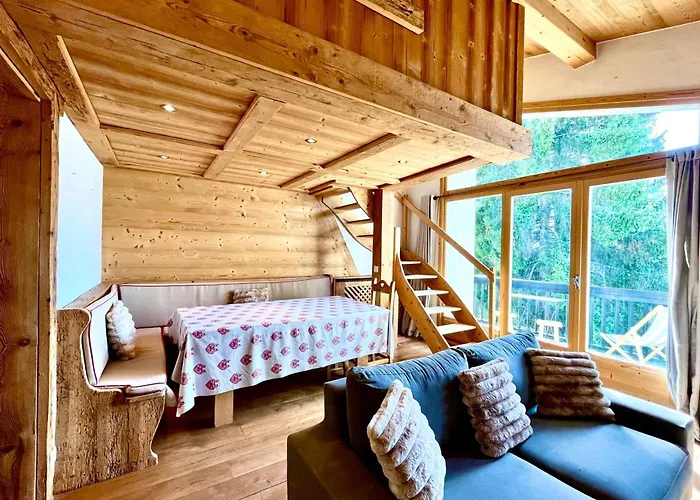 Charming Alpine In Mountain View Megève