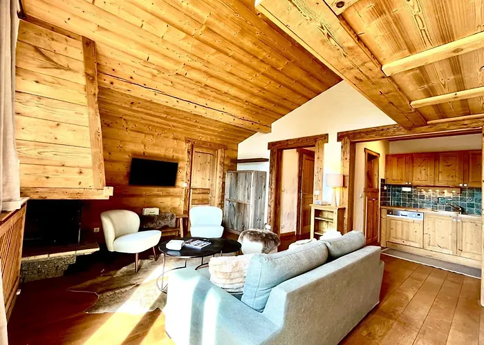 Lejlighed Charming Alpine In Mountain View Megève